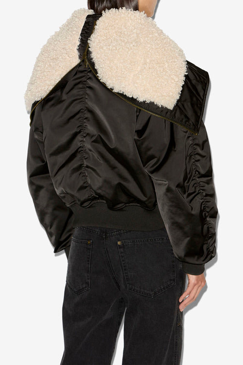 Elisa Short Quilted Satin Coat Elisa Short Quilted Satin Coat