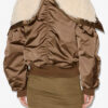 Elisa Short Quilted Satin Coat Elisa Short Quilted Satin Coat