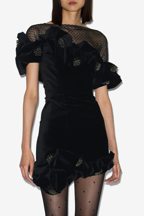 Eliska Short Frilly Dress Eliska Short Frilly Dress