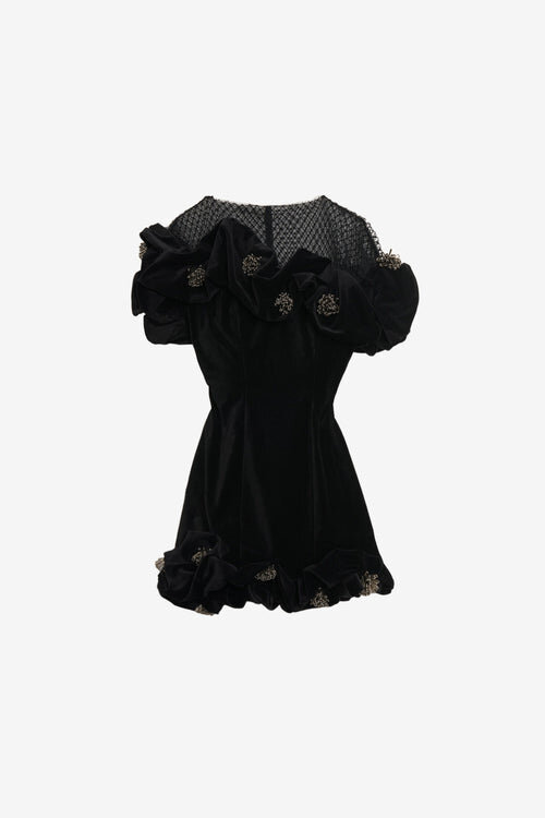 Eliska Short Frilly Dress Eliska Short Frilly Dress
