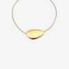 Ella Gold-Finish Brass Necklace