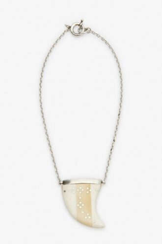Ellen Buffalo Horn Pendant Necklace