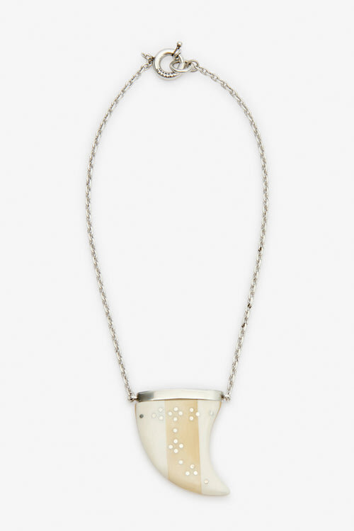 Ellen Buffalo Horn Pendant Necklace Ellen Buffalo Horn Pendant Necklace