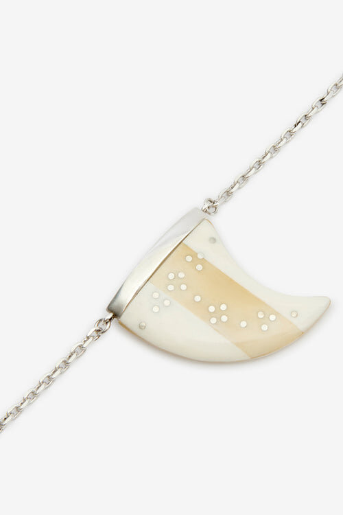 Ellen Buffalo Horn Pendant Necklace Ellen Buffalo Horn Pendant Necklace