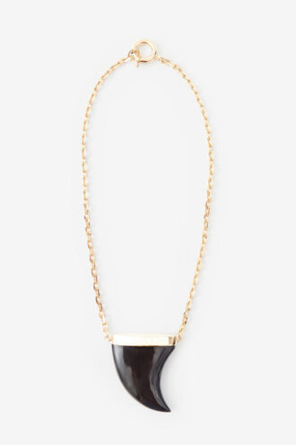 Ellen Horn Pendant Necklace