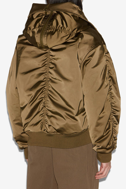 Elroy Short Quilted Satin Coat Elroy Short Quilted Satin Coat