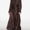 Emany Silk Polka Dot Print Blouse
