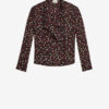 Emany Silk Polka Dot Print Blouse