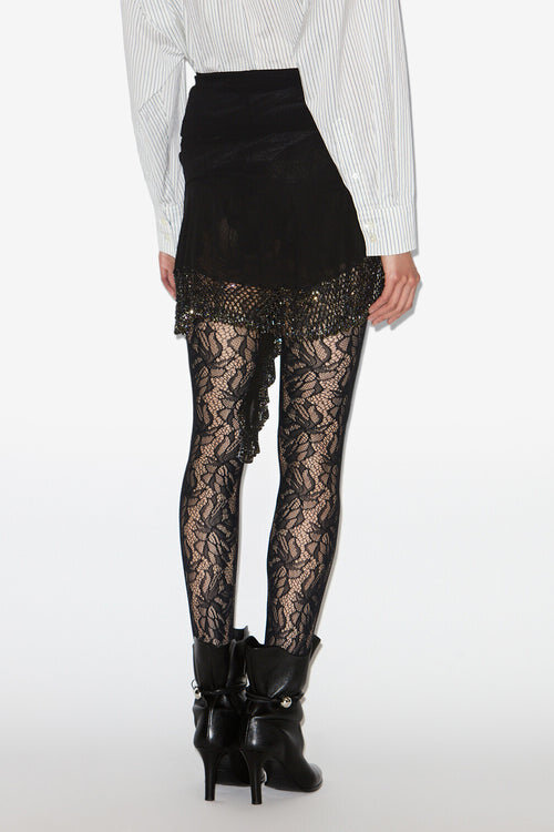 Enaya Short Silk Scarf Skirt Enaya Short Silk Scarf Skirt