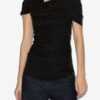 Esen Draped Silk Top Esen Draped Silk Top