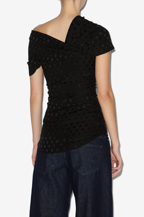 Esen Draped Silk Top Esen Draped Silk Top