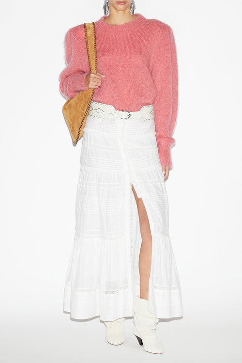Esmee Plain-Colored Mohair Sweater Esmee Plain-Colored Mohair Sweater