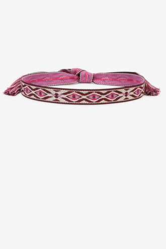 Etki Woven Graphic Jacquard Belt