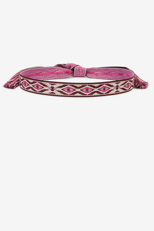Etki Woven Graphic Jacquard Belt Etki Woven Graphic Jacquard Belt