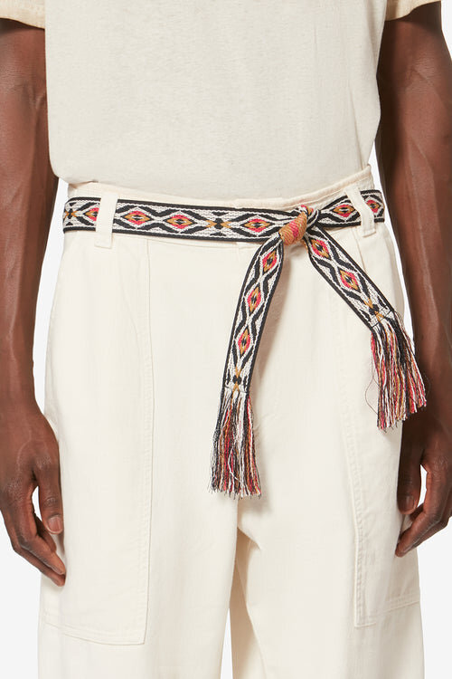 Etki Woven Graphic Jacquard Belt Etki Woven Graphic Jacquard Belt