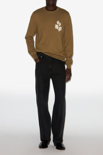 Evans Cotton and Wool Sweater with Logo