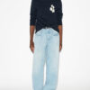 Evans Cotton and Wool Sweater with Logo Evans Cotton and Wool Sweater with Logo