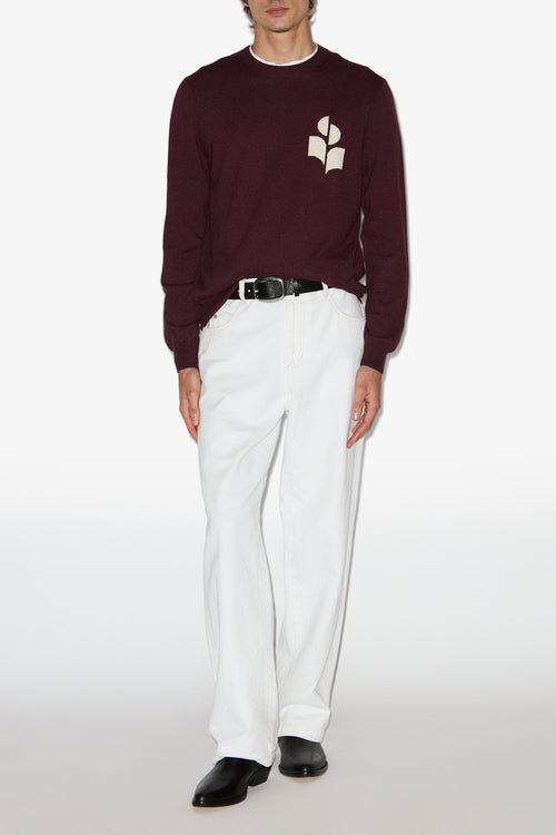 Evans Cotton and Wool Sweater with Logo Evans Cotton and Wool Sweater with Logo