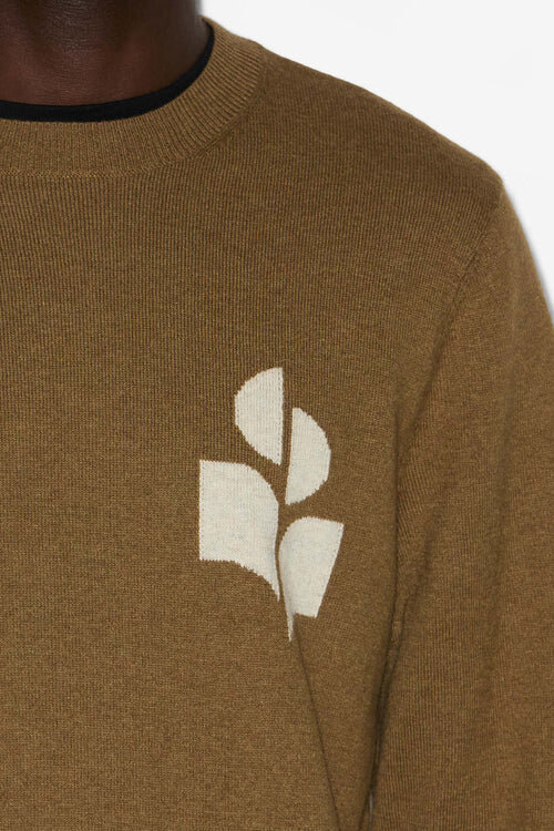 Evans Cotton and Wool Sweater with Logo Evans Cotton and Wool Sweater with Logo