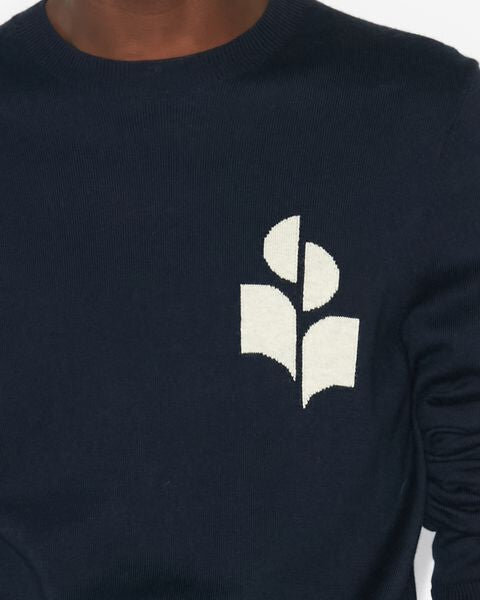 Evans Cotton and Wool Sweater with Logo Evans Cotton and Wool Sweater with Logo