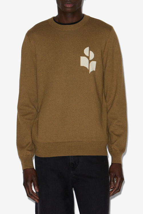 Evans Cotton and Wool Sweater with Logo Evans Cotton and Wool Sweater with Logo