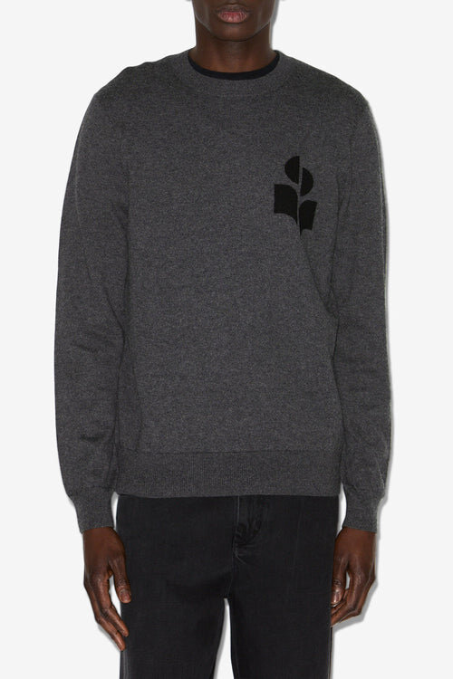 Evans Cotton and Wool Sweater with Logo Evans Cotton and Wool Sweater with Logo