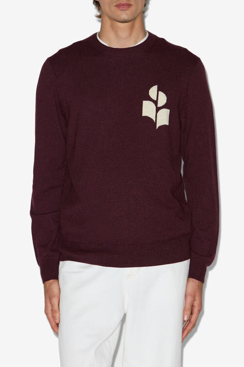 Evans Cotton and Wool Sweater with Logo Evans Cotton and Wool Sweater with Logo