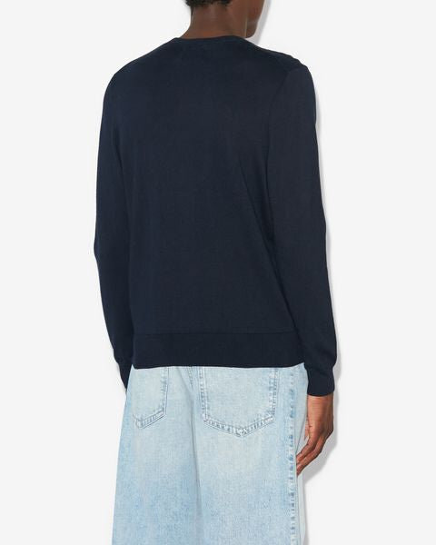 Evans Cotton and Wool Sweater with Logo Evans Cotton and Wool Sweater with Logo