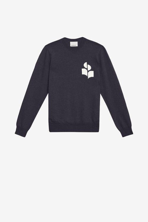 Evans Cotton and Wool Sweater with Logo Evans Cotton and Wool Sweater with Logo