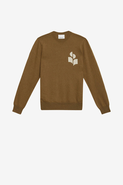 Evans Cotton and Wool Sweater with Logo Evans Cotton and Wool Sweater with Logo