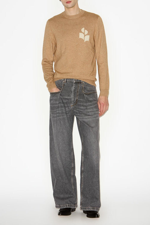 Evans Wool Blend Logo Sweater Evans Wool Blend Logo Sweater
