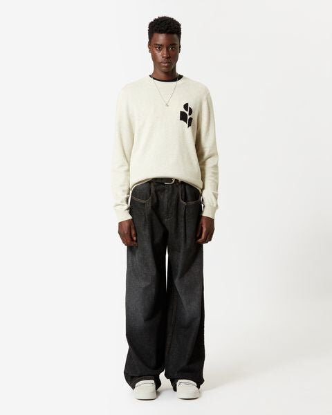 Evans Wool Blend Logo Sweater Evans Wool Blend Logo Sweater
