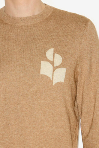 Evans Wool Blend Logo Sweater