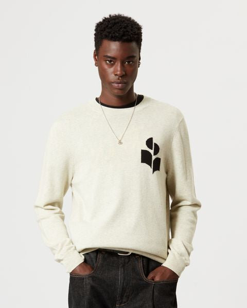 Evans Wool Blend Logo Sweater Evans Wool Blend Logo Sweater
