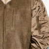 Evina Satin and Faux Leather Coat Evina Satin and Faux Leather Coat