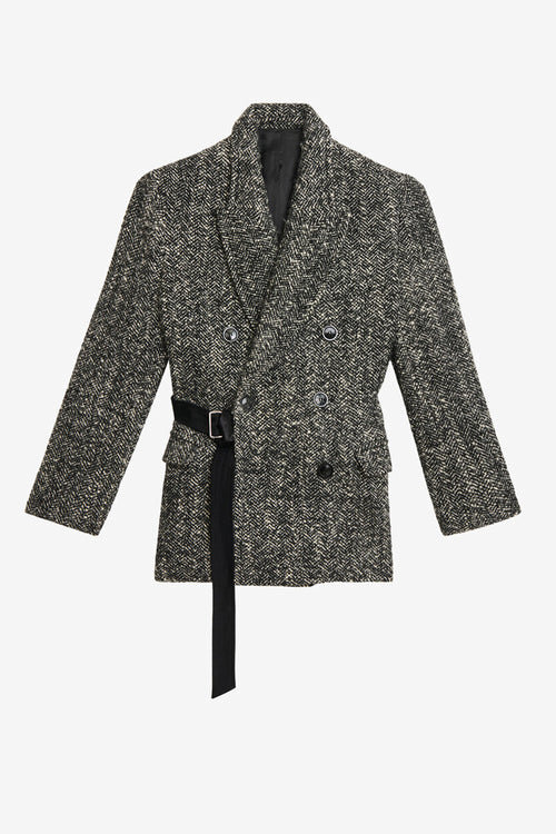 Ezzia Short Virgin Wool Jacket Ezzia Short Virgin Wool Jacket
