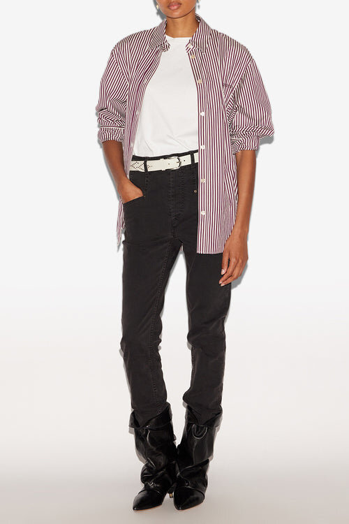 Fabriza Striped Silk Blend Shirt Fabriza Striped Silk Blend Shirt