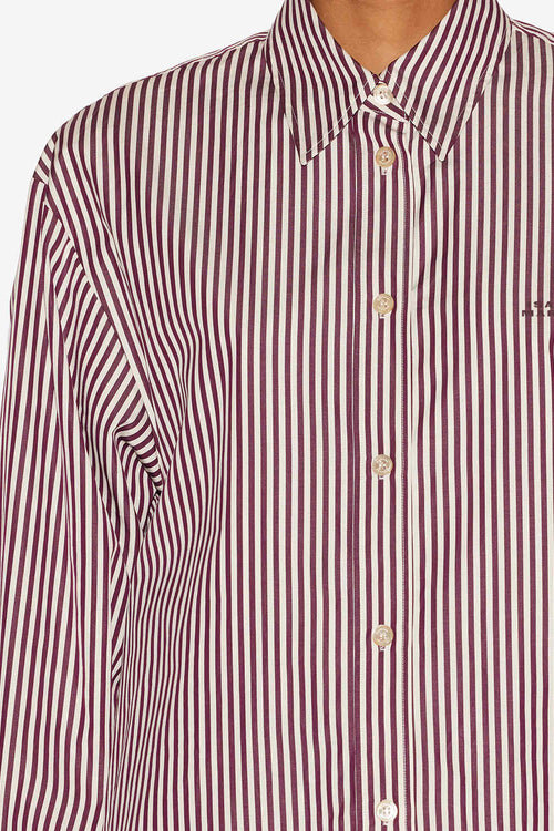 Fabriza Striped Silk Blend Shirt Fabriza Striped Silk Blend Shirt