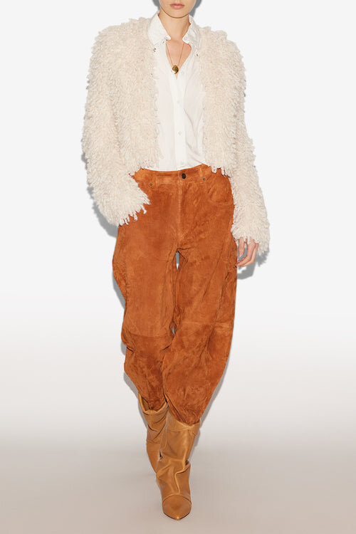 Fedra Fur Style Wool Jacket Fedra Fur Style Wool Jacket