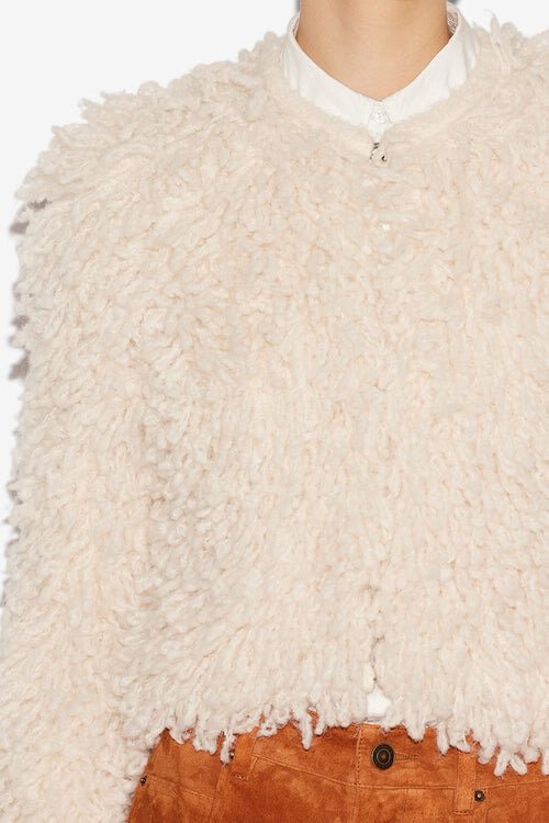 Fedra Fur Style Wool Jacket Fedra Fur Style Wool Jacket