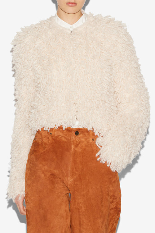 Fedra Fur Style Wool Jacket Fedra Fur Style Wool Jacket