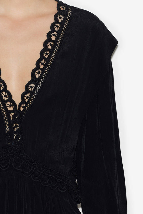 Felie Short Dress with English Embroidery Felie Short Dress with English Embroidery