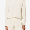Felissa Long-Sleeve Flowing Crepe Top Felissa Long-Sleeve Flowing Crepe Top