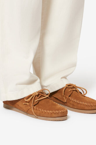 Fenlis Suede Calfskin Leather Loafers Fenlis Suede Calfskin Leather Loafers