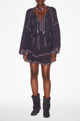 Fernanda Embroidered Gauze Top Fernanda Embroidered Gauze Top