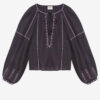 Fernanda Embroidered Gauze Top Fernanda Embroidered Gauze Top