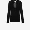 Feryelle Lace Patchwork Knit Sweater Feryelle Lace Patchwork Knit Sweater