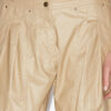 Fidji Straight-Leg Coated Linen Pants