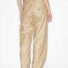 Fidji Straight-Leg Coated Linen Pants