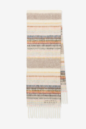 Firny Striped Alpaca Scarf
